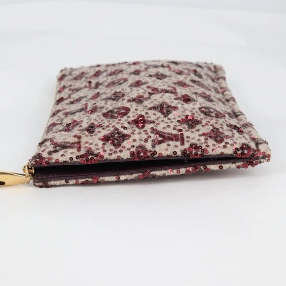 LOUIS VUITTON Monogram Sunshine Express Clutch Bag Bordeaux LV Auth 140504V - Picture 8 of 16